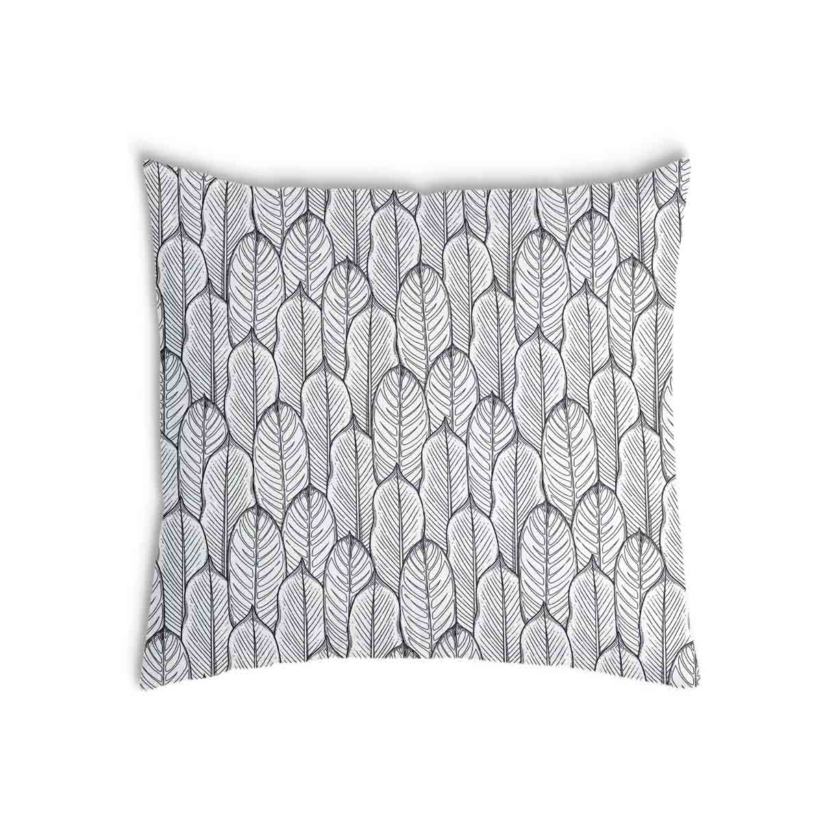Health Pillow Gray with Maple Leaves