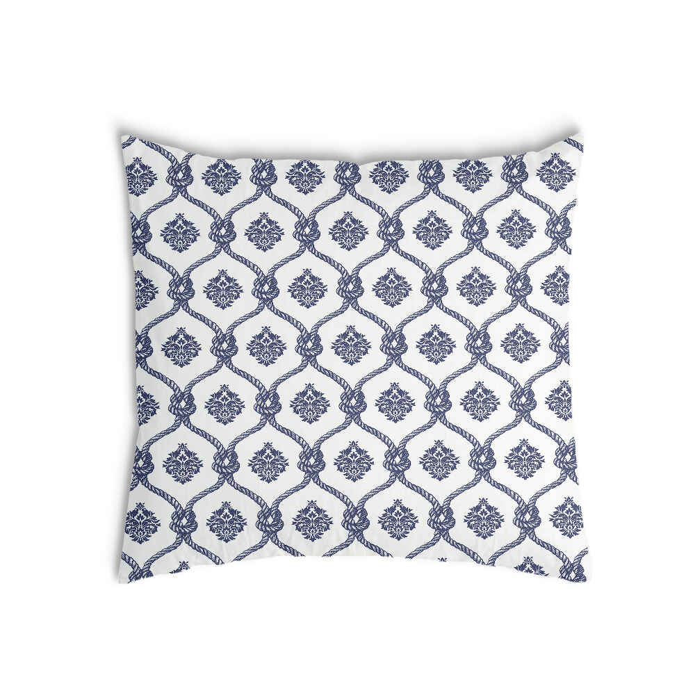 Coussin de santé motif marin bleu