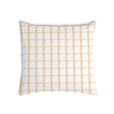 Health pillow yellow checkered