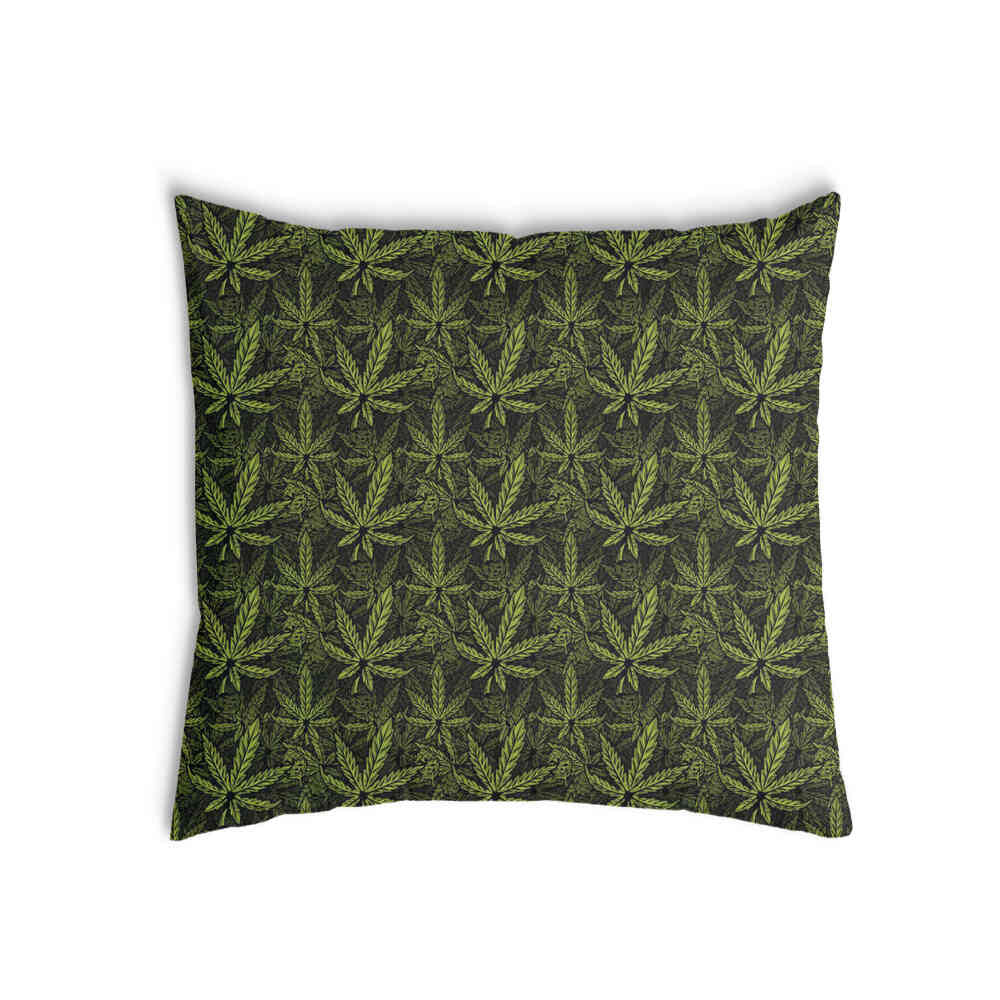 Health Pillow Hemp Leaf