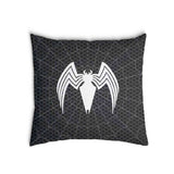 Health pillow, black with spider.