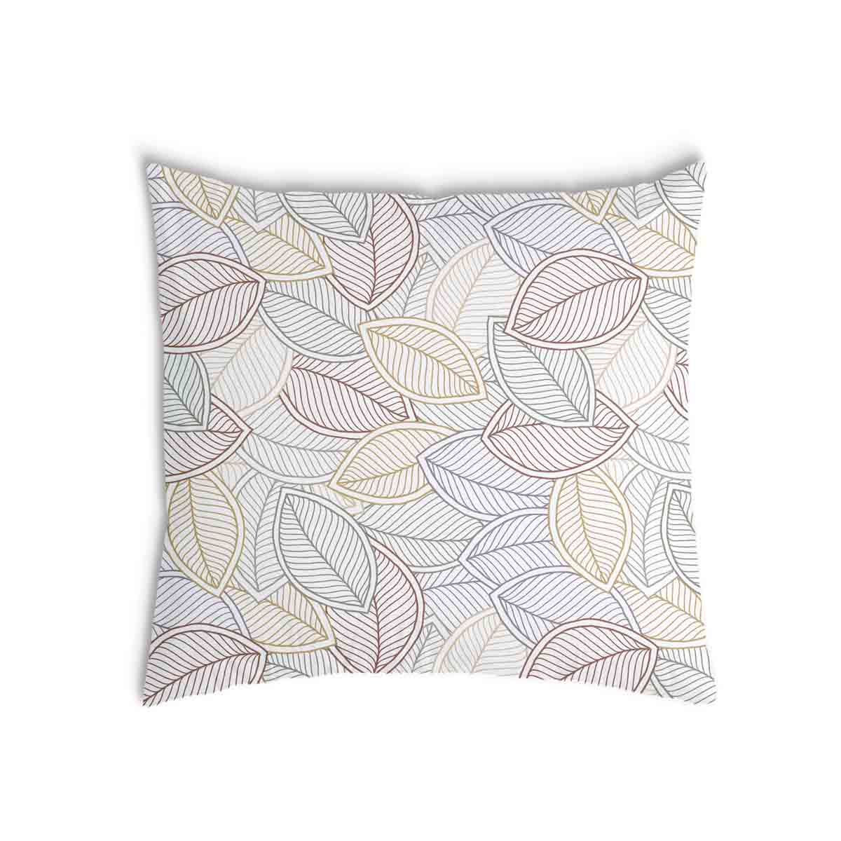 Health pillow colorful palm leaves