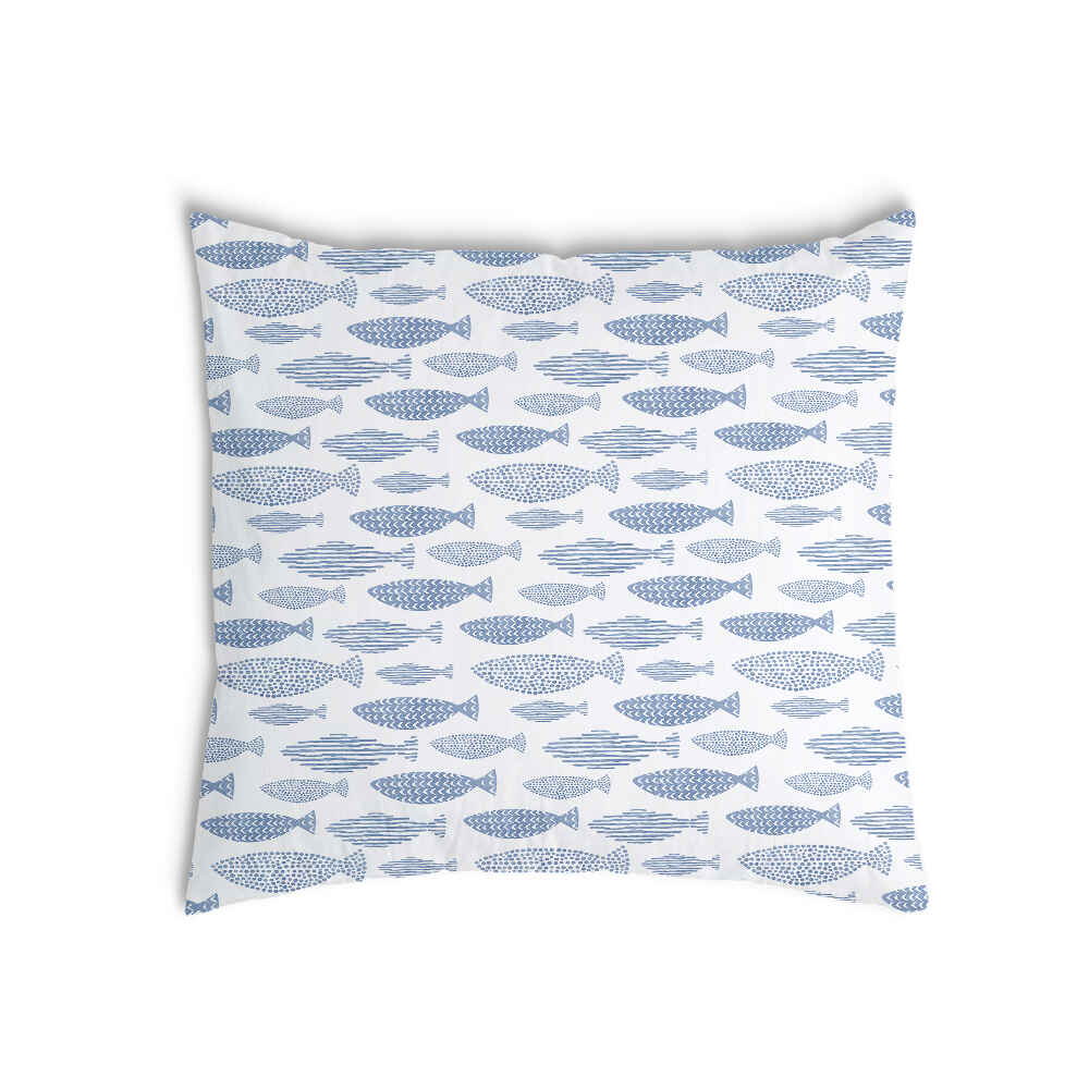 Health pillow blue fish