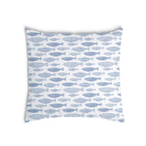 Health pillows blue fish