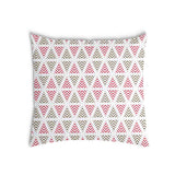 Health pillows with Christmas triangles