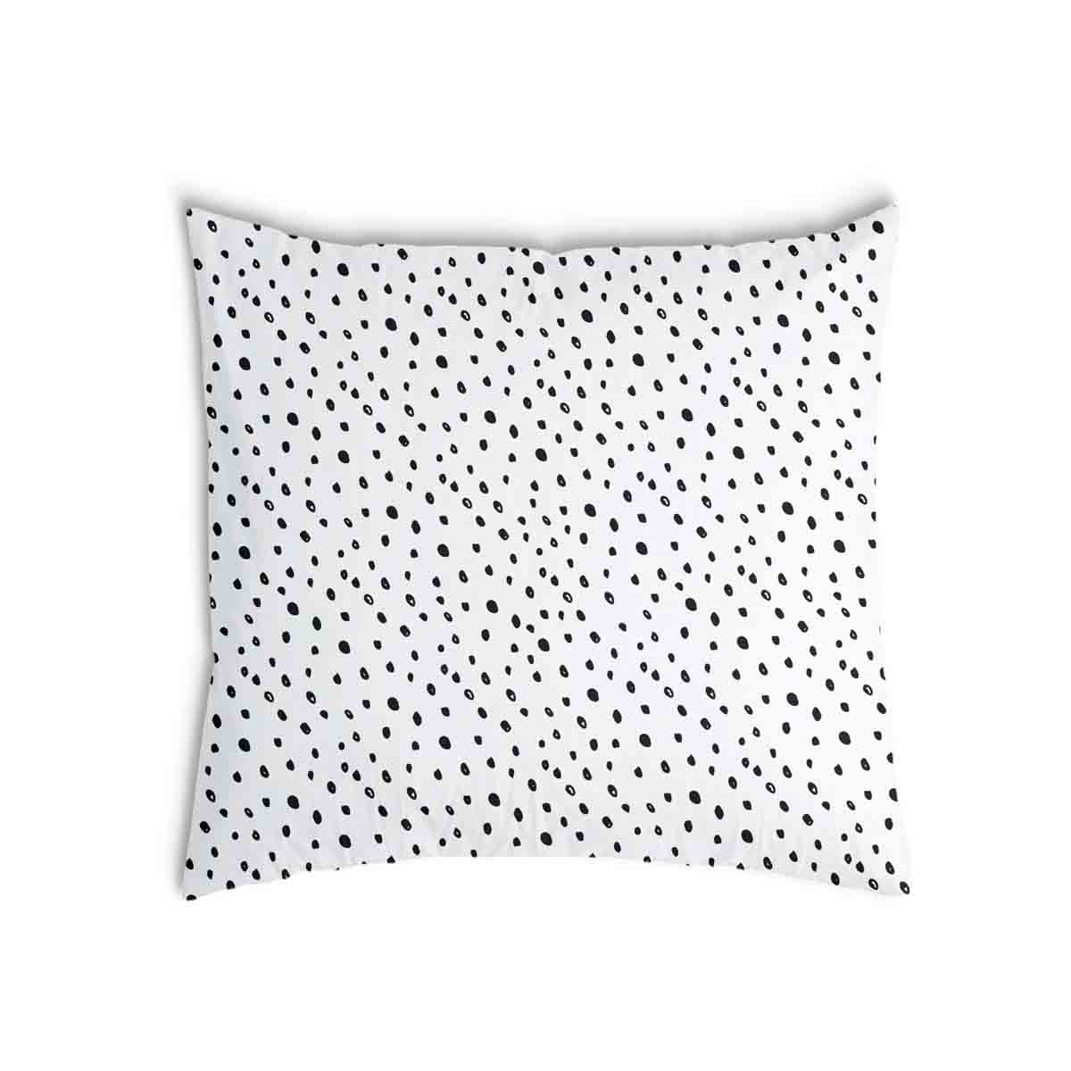 Coussin de santé blanc avec de nombreux petits points