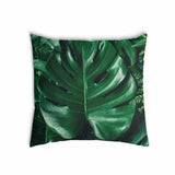 Health pillow with Monstera plant
