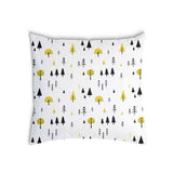 Health pillow with yellow trees
