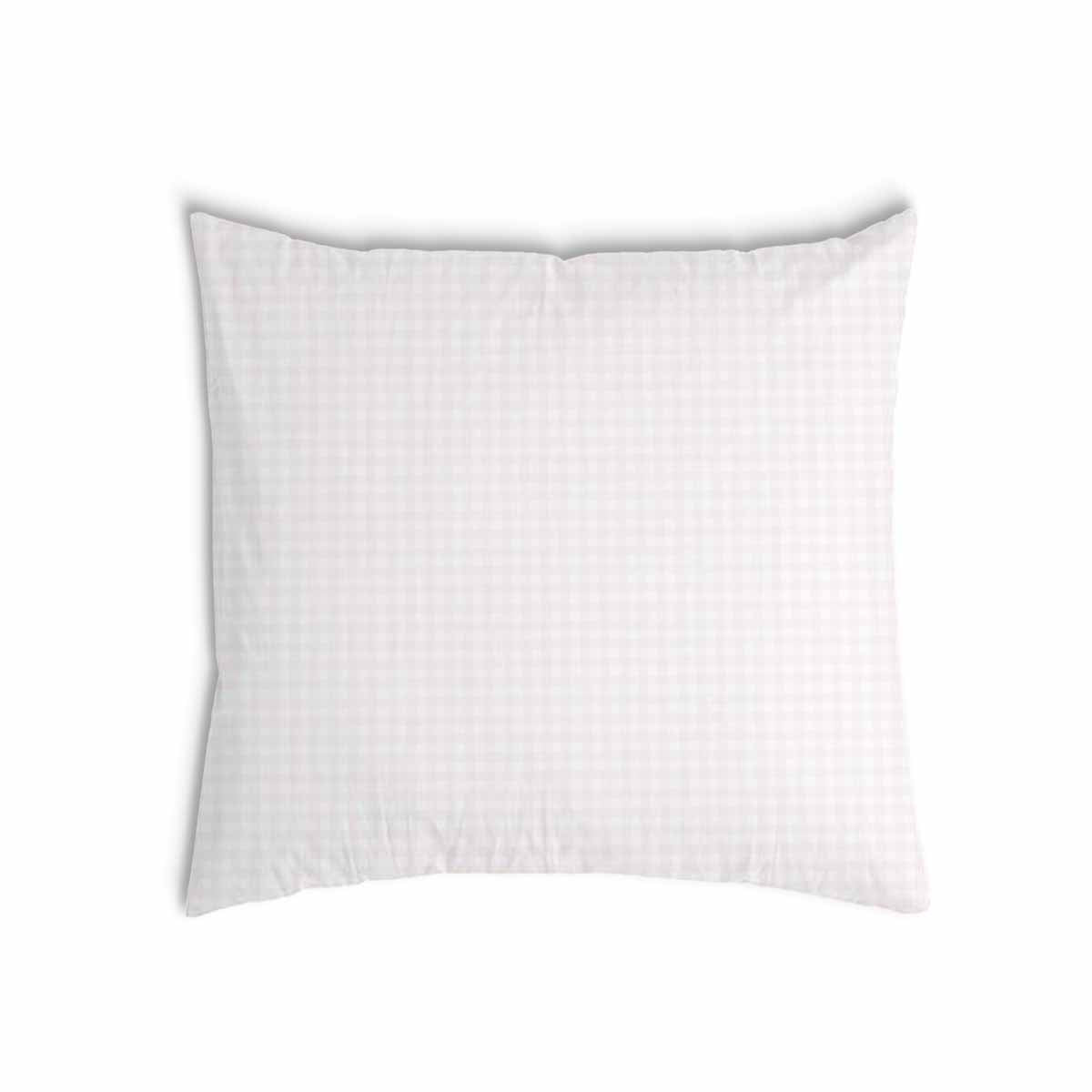 Coussin de santé clair à carreaux