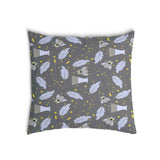 Health pillow, black, magic wand
