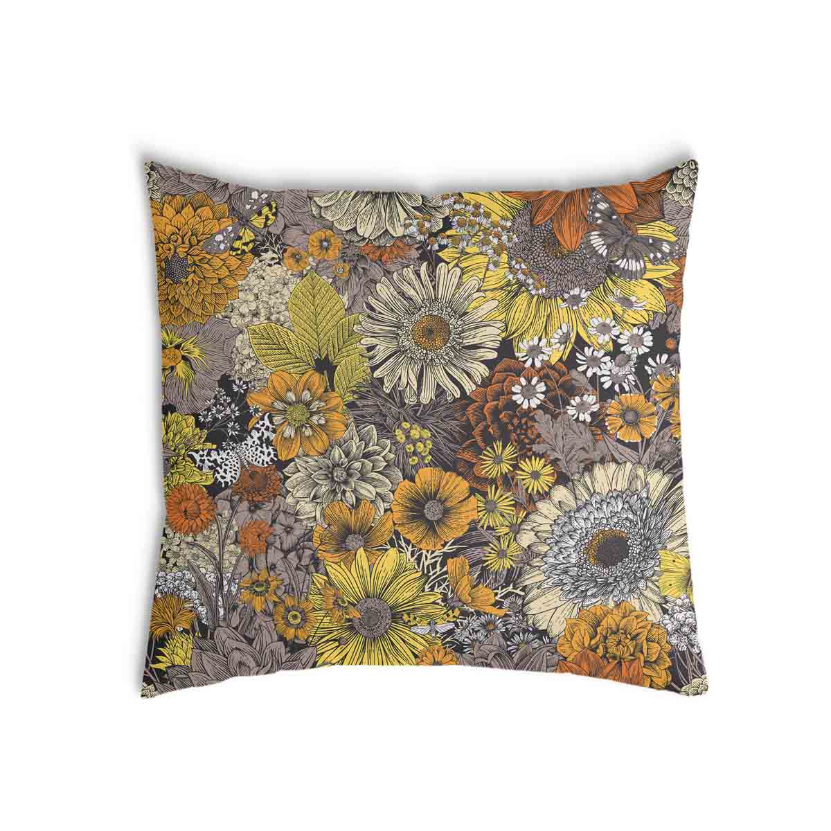 Health pillow yellow flowers