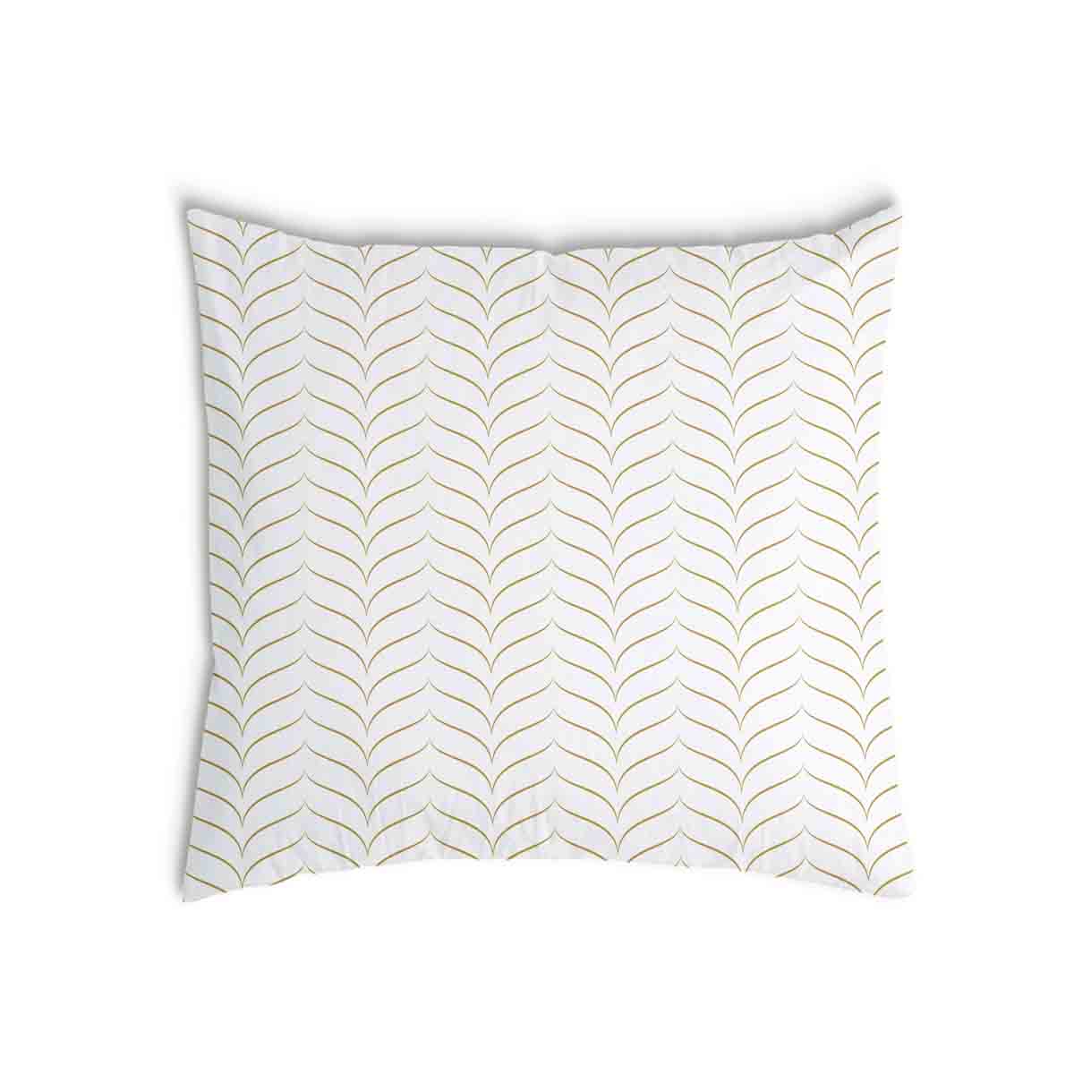 Coussin de santé avec forme en V dorée