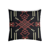 Health pillow with a large snowflake
