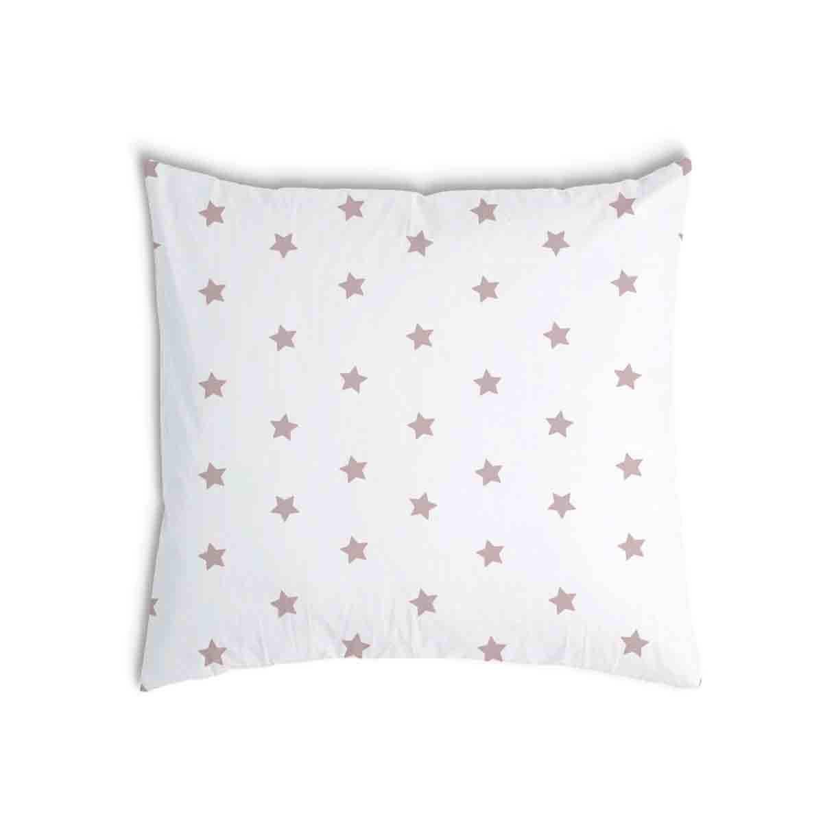 Coussin de santé blanc avec des étoiles roses