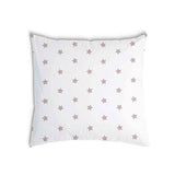 Health pillow white with pink stars