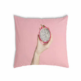 Health pillow pink with dragon fruit