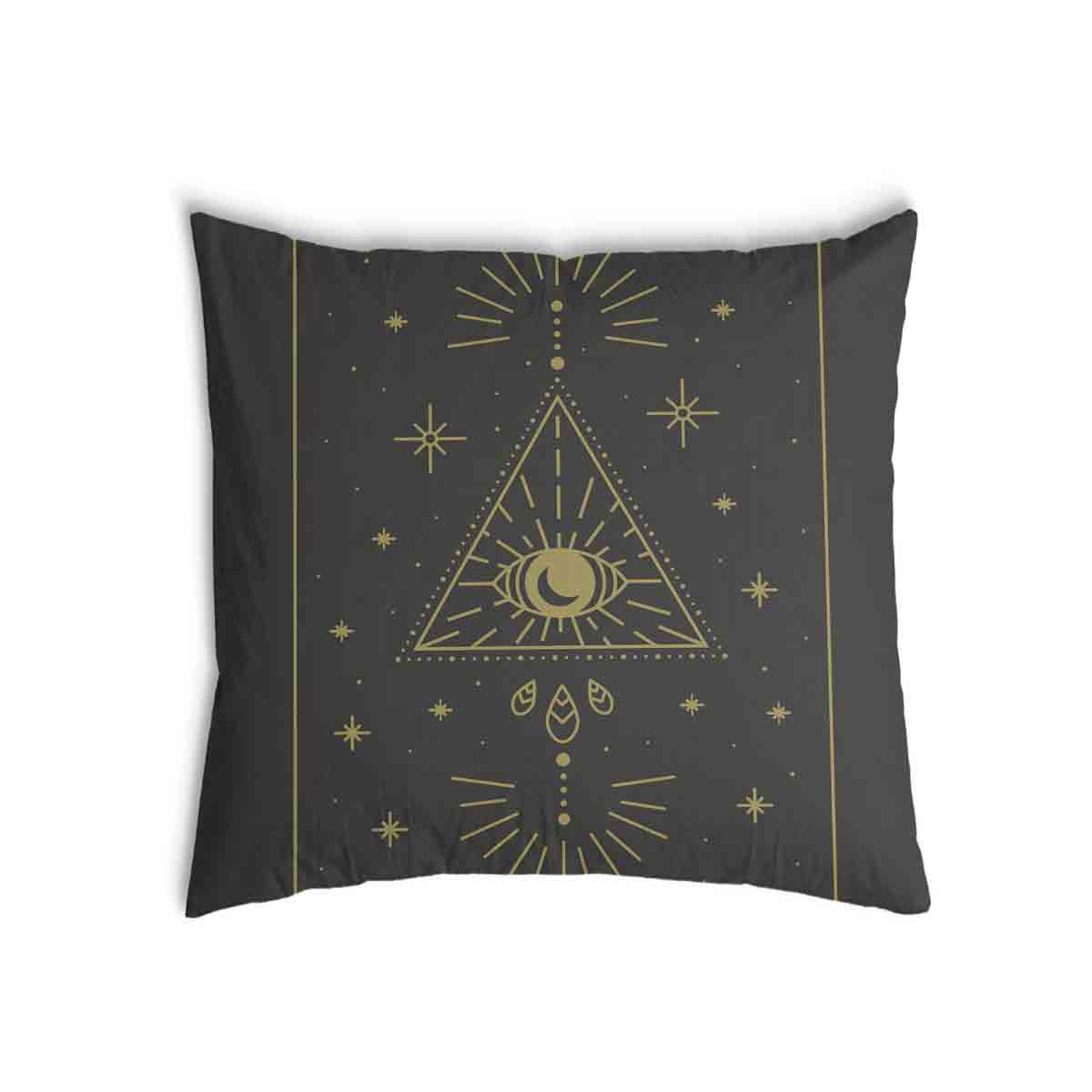 Health Pillow Black Sun and Cosmos