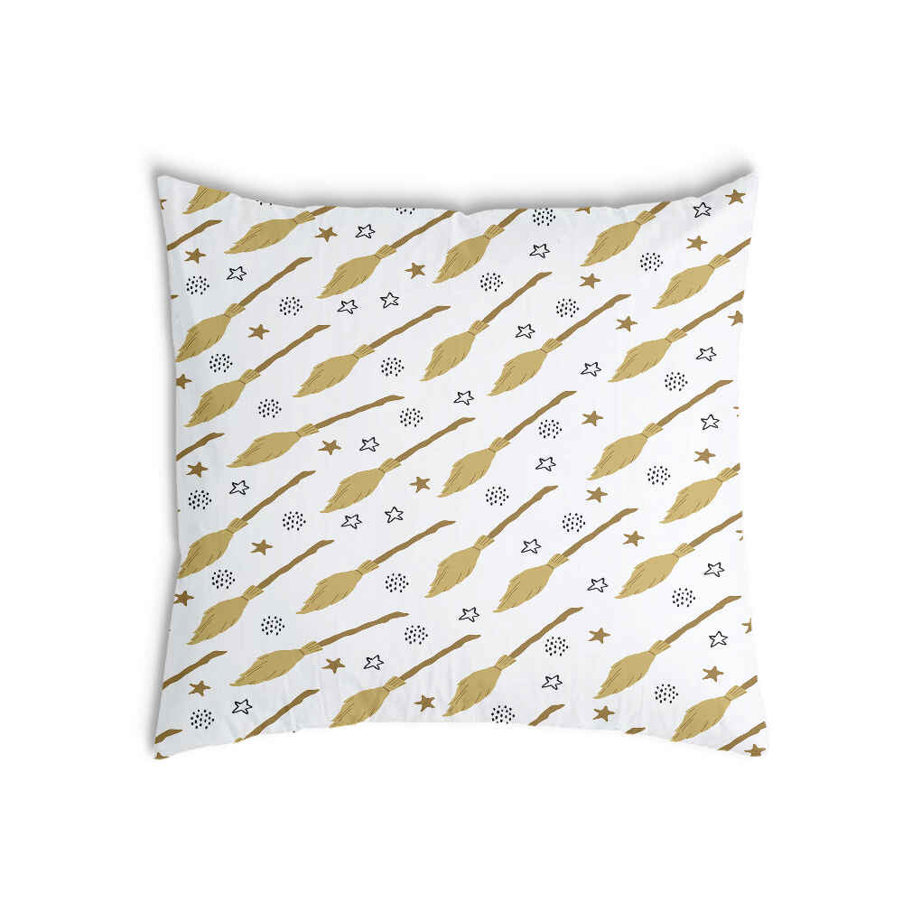 Health Pillow White with Harry's Broom