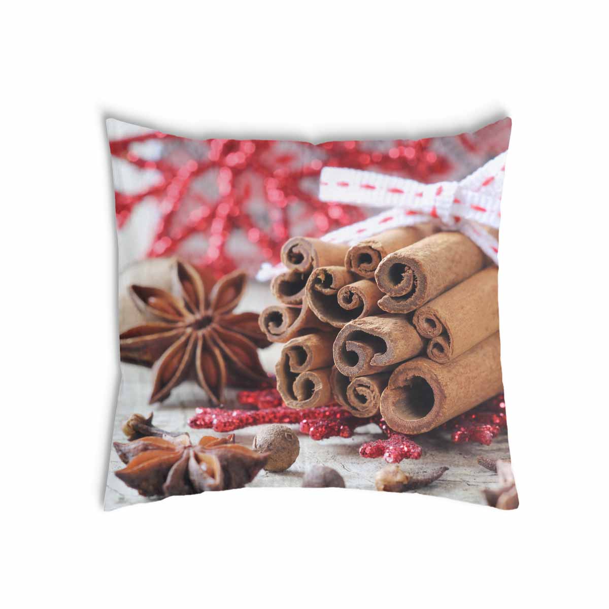 Health pillow with cinnamon sticks