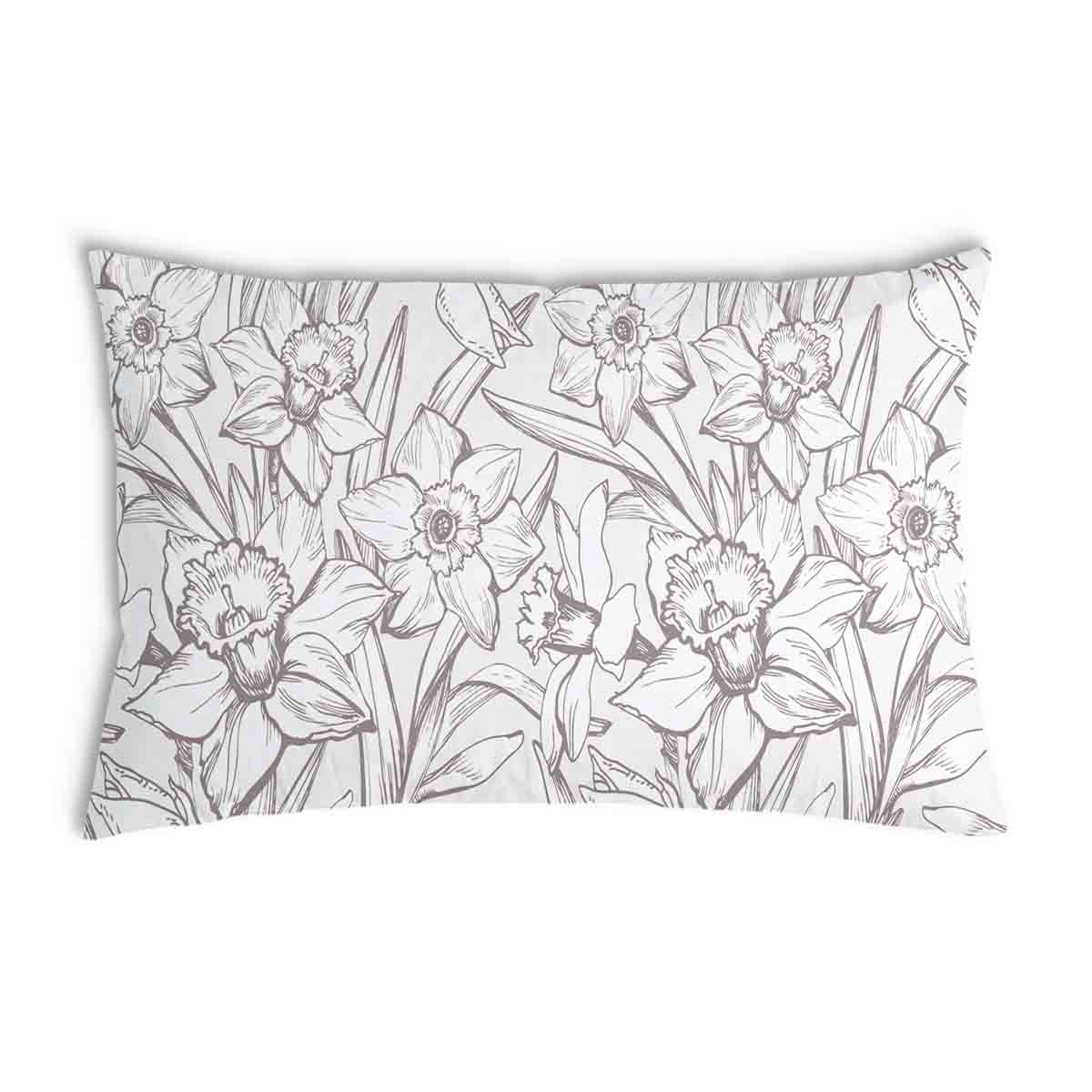 Coussin de santé avec jonquilles