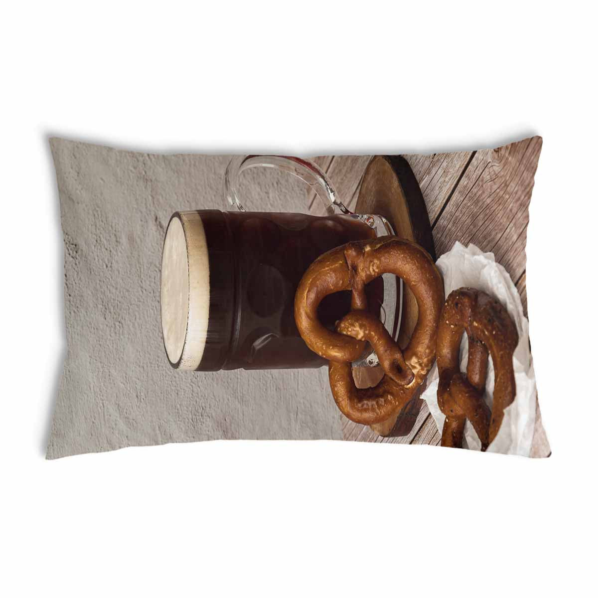 Health pillow with pretzels
