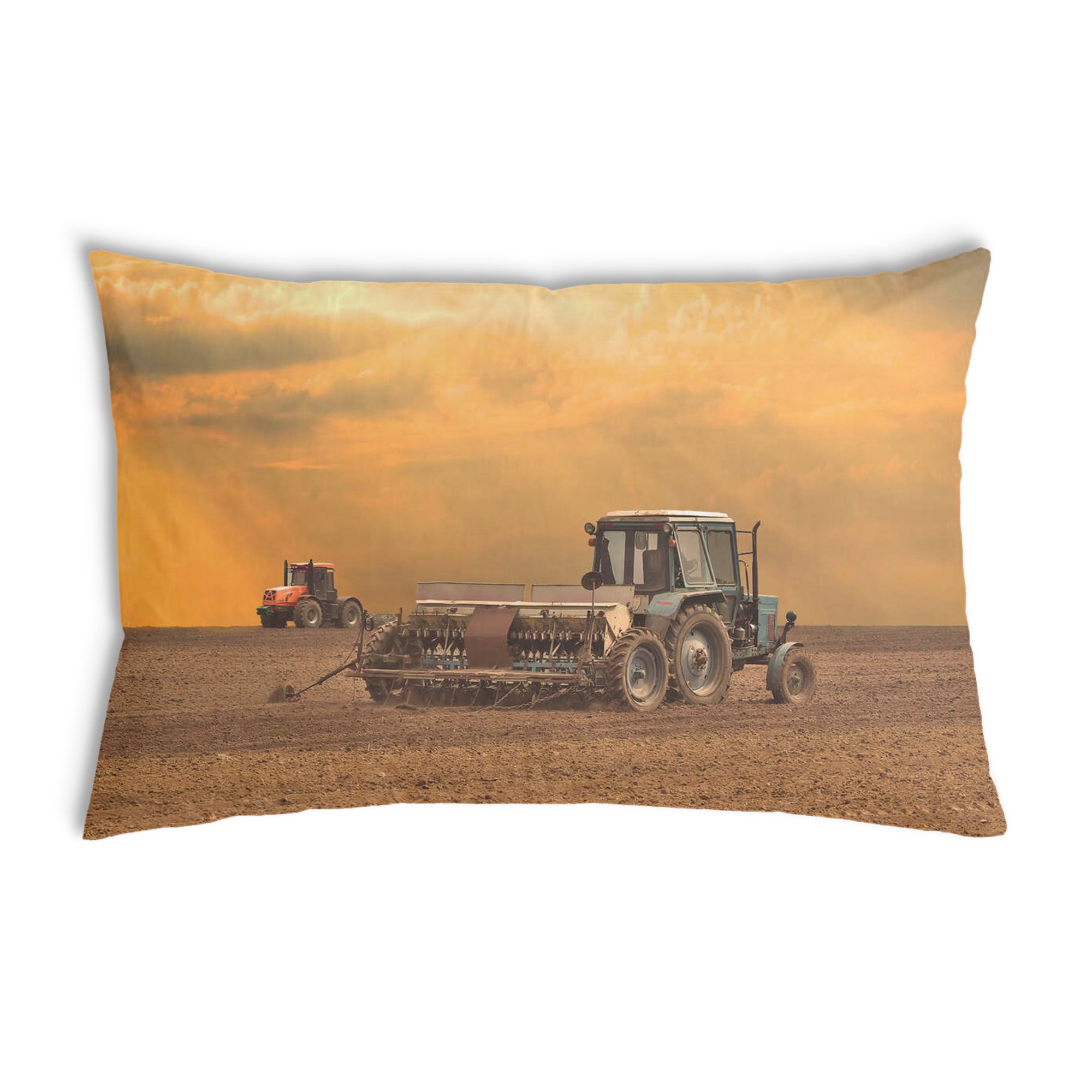 Health Pillow Two Tractors