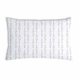 Health pillow white with crocodiles