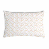 Health pillow with orange circles