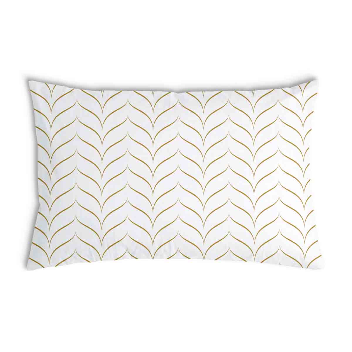 Coussin de santé avec forme en V dorée