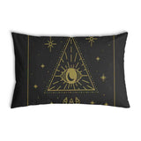 Health Pillow Black Sun and Cosmos