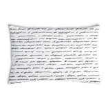 Health Pillow White with Inscription