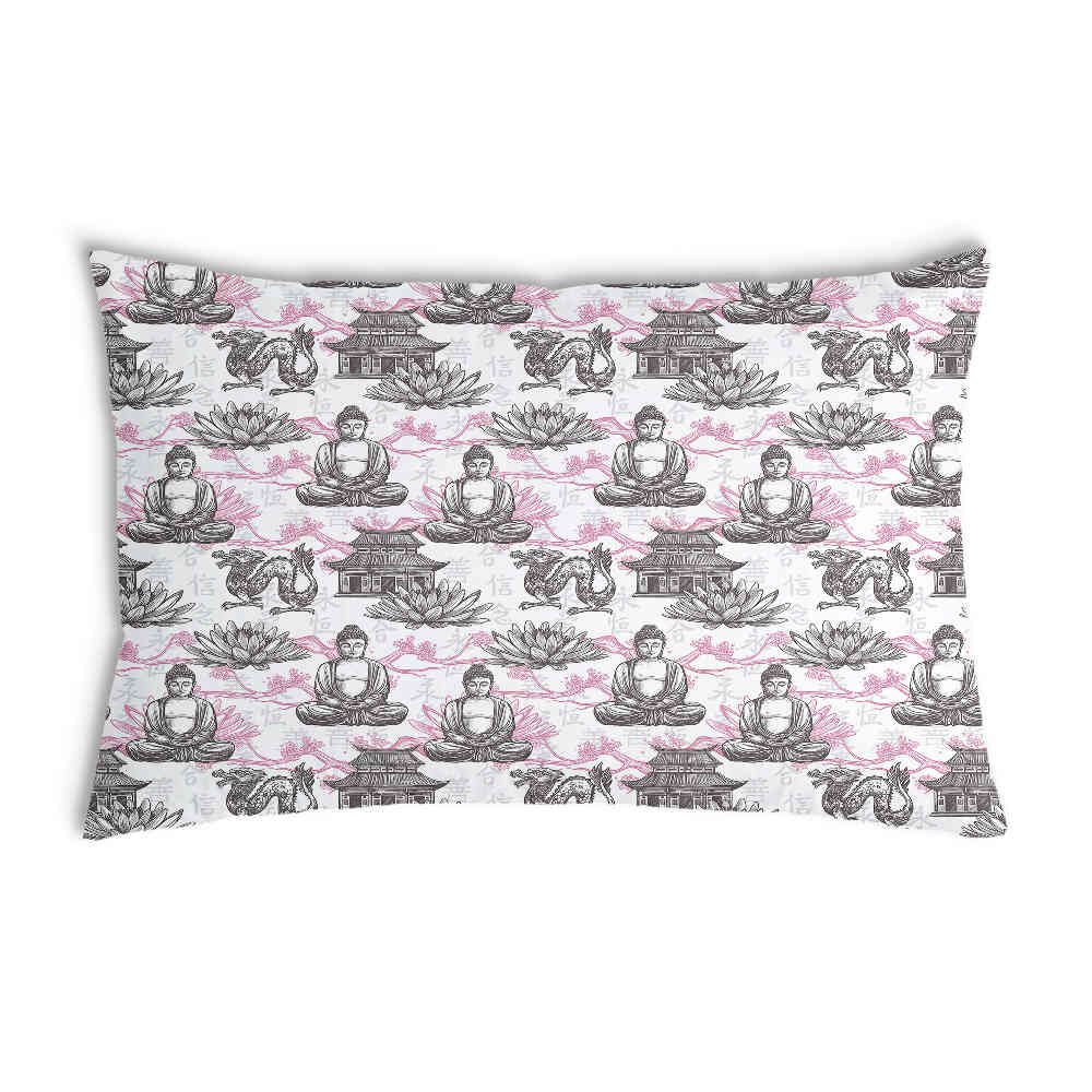 Coussin de santé avec Bouddha rose
