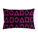 Health Pillow Pink Dalgona Shapes