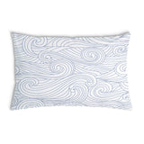 Health pillow blue waves