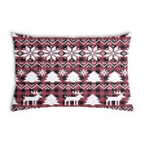 Health pillow Karo with Christmas motifs