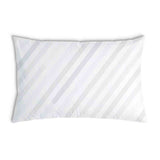 Health pillow white with delicate stripes