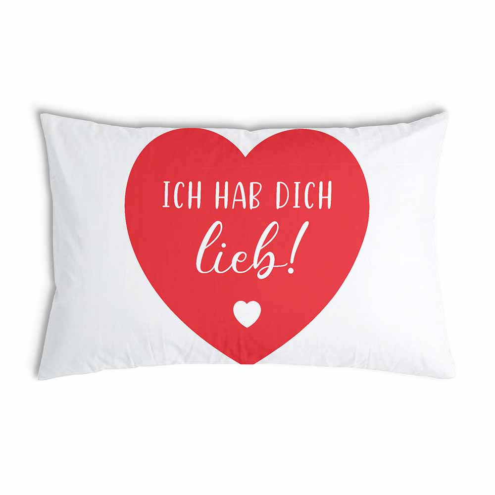 Coussin de santé cœur Je t'aime