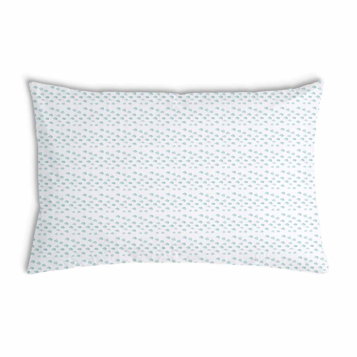 Health pillow with blue drops