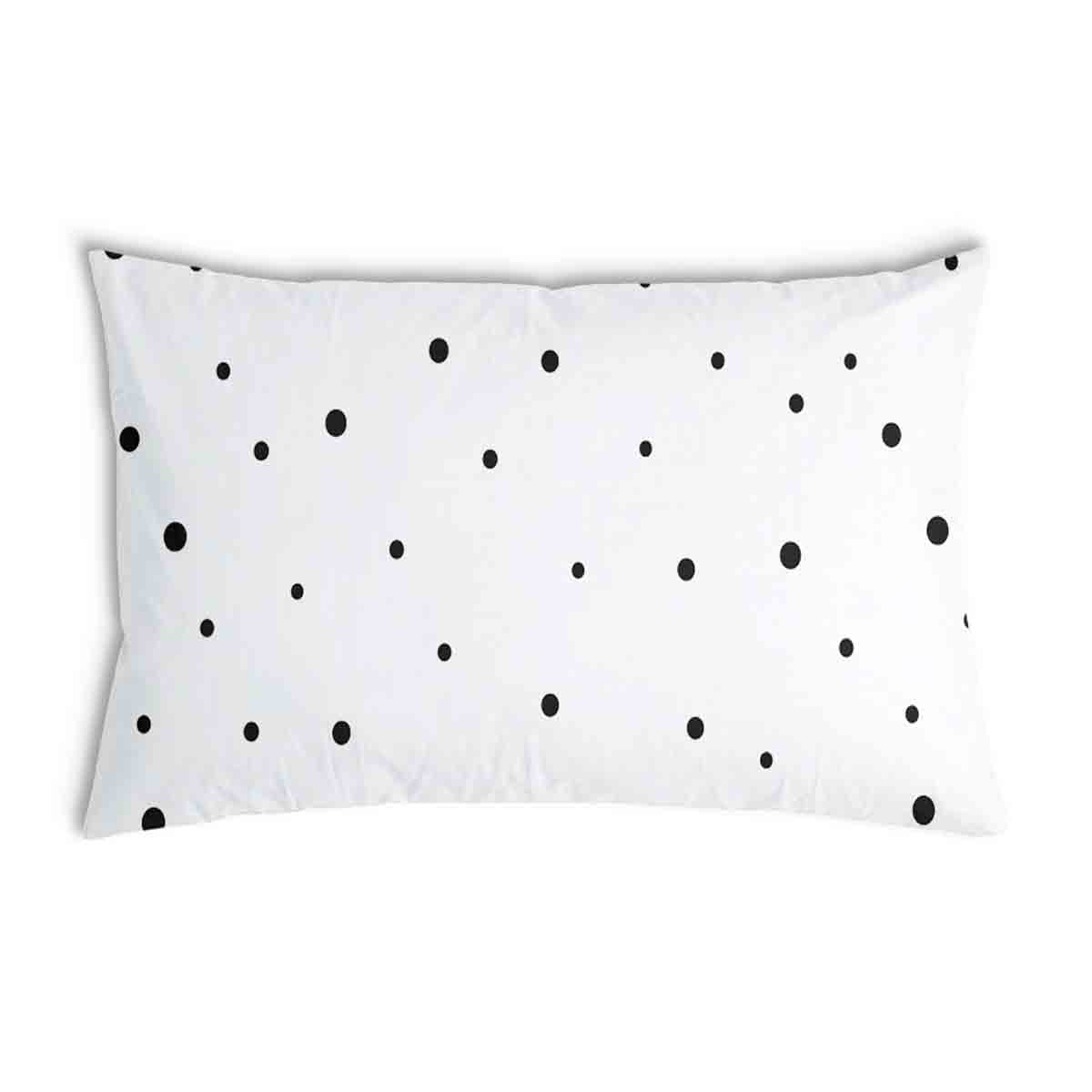 Coussin de santé blanc avec des points épars
