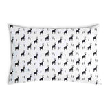 Health Pillow White with Reindeer