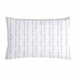 Health pillow white with crocodiles