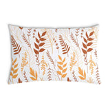 Health pillow white with autumn branches