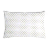 Health pillow with small rhombuses