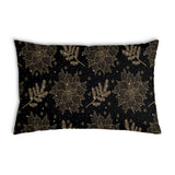 Health pillow, black, Christmas star