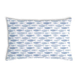 Health pillows blue fish