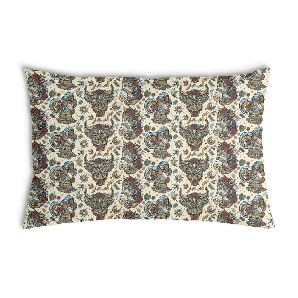 Health pillow colorful animal heads