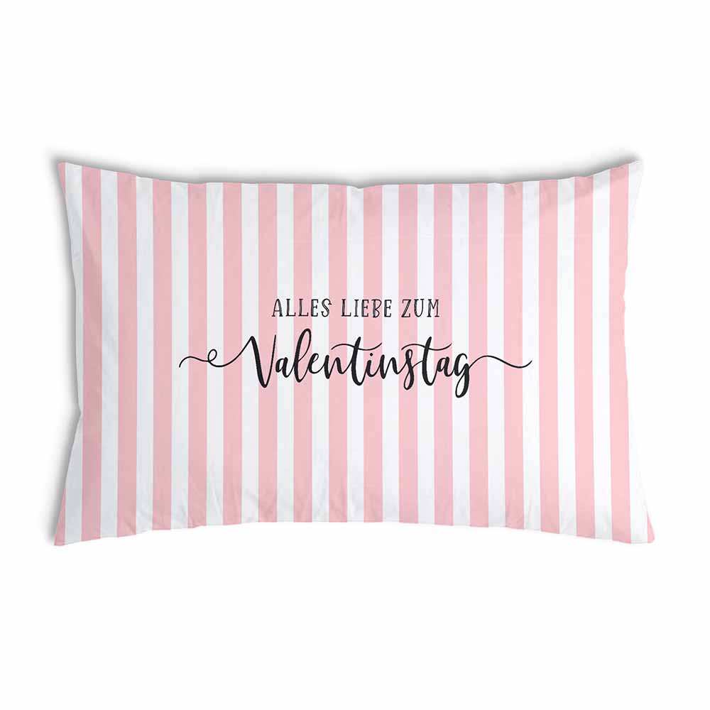 Coussin de santé rayé Saint-Valentin