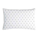 Health Pillow White Squares