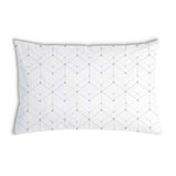 Health pillow white with dot pattern