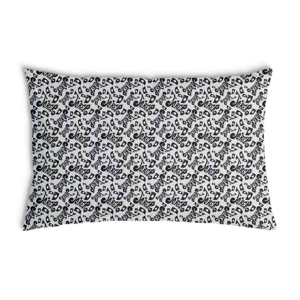 Health pillow lettering in black Joker